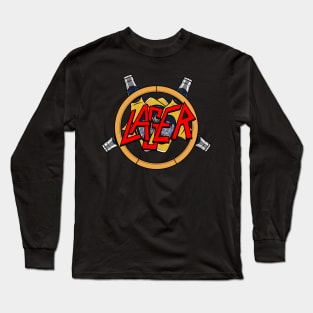 Lager Beer Drinking Heavy Metal Band Gift For Lager Lovers Long Sleeve T-Shirt